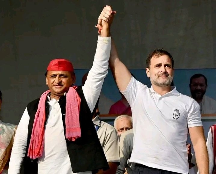 Rahul Gandhi and Akhilesh Yadav