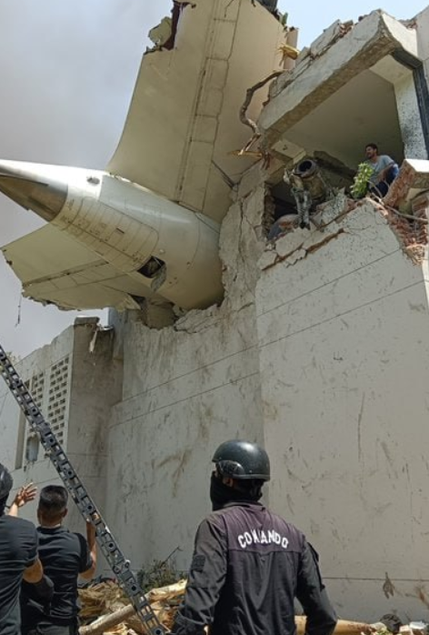 plane crash B J Medical College